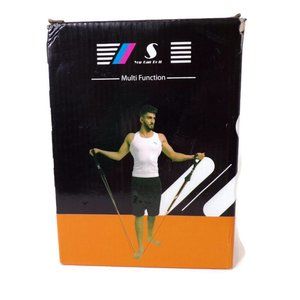 Multi Function Resistance Bands Set Of Five Bands 2618